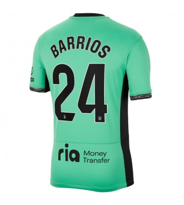 Atletico Madrid Pablo Barrios #24 Replika Tredjetrøje 2023-24 Kortærmet
